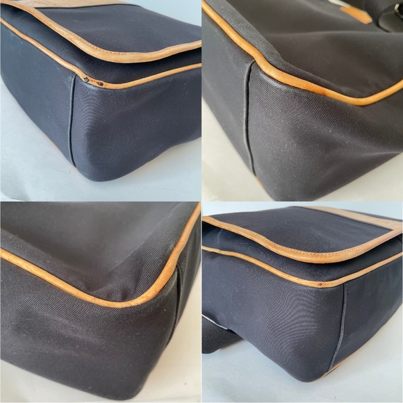 Coach Vintage Transatlantic Messenger Laptop Diaper Bag Unisex Black - Picture 16 of 16